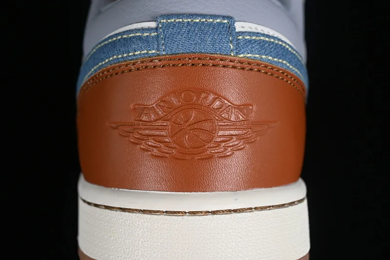 All categories Air Jordan Jordan series basketball shoes Air Jordan 1 Low Air Jordan 1 Low AJ1 Joe 1 contrast denim low-top cultural casual sneakers FZ5046-041